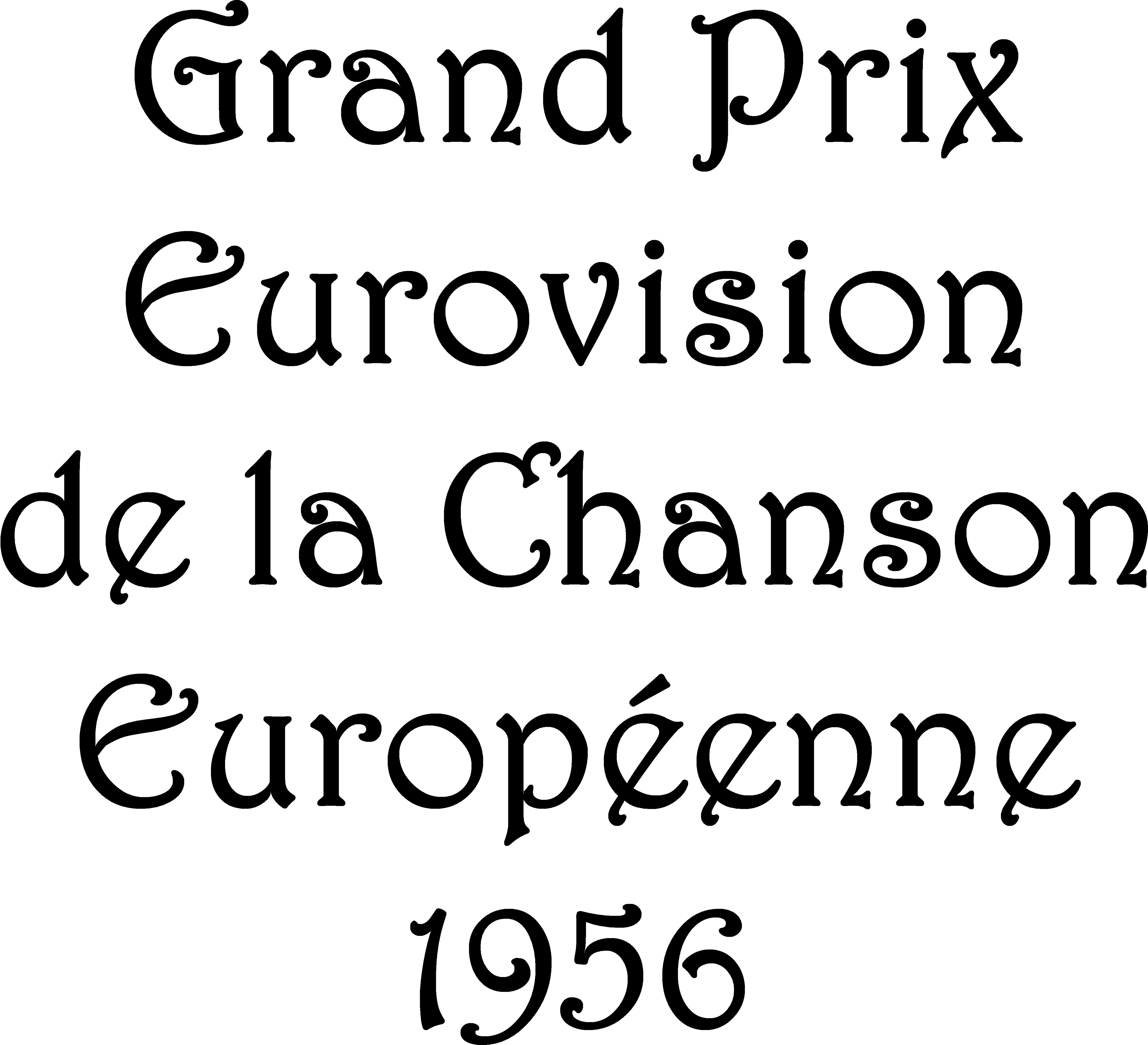 ESC 1956 logo
